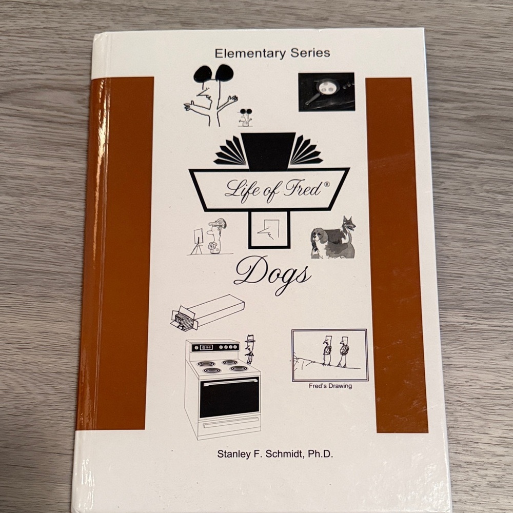 Dogs Book - Brown and White Cover